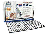Shelf Perch - Movable Cage Platform Perch by Blue Ribbon Pet Products