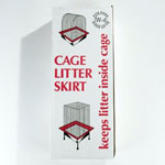 Cage Litter Skirt and Universal Seed Guard Skirt