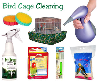cage bird cleaning mess control cleaner seed