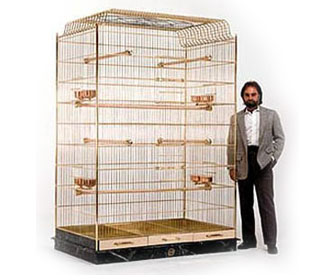 Custom Brass Bird Cages
