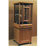 Wooden Furniture Cage with Cabinet by Bird Cage Design