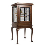 Bentley Mahogony Designer Wooden Bird Cage from A & E Cages