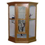 The Queen Corner Bird Cage by King Solomon Cages