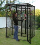 Outdoor Aviary Cages - 5' X 8' Sectional Bird Cage by Cages by Design