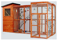 Bird Aviary Cage - Custom Outdoor Aviary (08)
