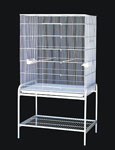 HQ Flight Cage & Stand 32" x 21" x 62" HQ 13221 or Sunlite 639 Upright Trading