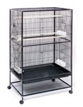 Prevue Bird Flight Cage with Stand 31" x 20.5" x 53" 1/2 Bar Spacing #F040 by Prevue