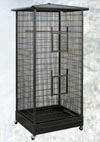 Flight Cage - Chinese Roof 27" x 24" x 57" - 3/8" Bar Spacing HQ 52724 HQ Cages