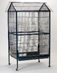 Small Bird Flight Cage 43" x 32" x 68" - 3/8" Bar Spacing #A03 Mfg. King's Cages