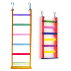 Booda Acrylic Hook N Ladder for Small Birds by Aspen Pet Products
