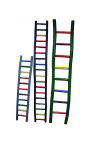 Parrotdise Perch Plastic Parrot Ladders for the Cage