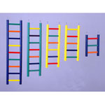 Carpenter's Creations Colored Wooden Bird Ladders by Prevue Hendryx