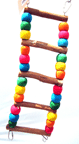 Bend Me Bird Ladder with 5 rungs #76 by Happy Bird Toys