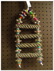 Spiral Parrot Rope Ladder for Birds by TLC Parrot Toys