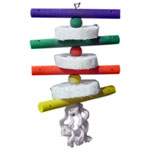 Colorful Loofah Ladder by Pink Parrot