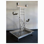 Stainless Steel Parrot Bird Play Stand SP3523 by eBay Seller PetCages