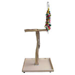 Manzanita T-Stand for Parrot Birds by Bird on the Rocks
