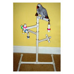 Le Trapeze Parrot Bird Stand at Bird Toys Etc.