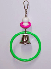 Bell Rings Bird Swing Toy by Birdsnest Toys