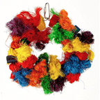 Colored Sisal Ring Brid Swing 6" by Caitec - Paradise Toys