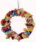 Cotton Wreath Bird Swings by Caitec Paradise Toys