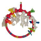 Ring of Fun Bird Toy Swing by My Pet Products