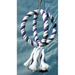 Top Spin Cotton Rope Swing by Martins Cages