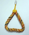 Parrot Swing by Pet's Choice - Sisal Rope Triangle Shaped