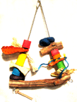 Parrot Swing by Happy Bird Toys #50CH