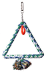 Triangle Cotton Rope Bird Swing by Caitec Paradise Toys