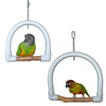 PVC Parrots Swing - Feather Smart
