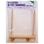 Wooden Bird Swing with Bells by Vo Toys