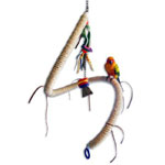 Curly Perch - Bungee Perches for Birds