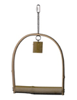 Go Green Bamboo Bird Swing with Pumice Perches by Sweet Feet and Beak