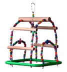 Birdie Swing Play Pen for Parakeets and Cockatiels by Beady Baby Bird Toys