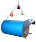 Plain Chain Tunnel Play Tube and Bird Swing by Busy Bird