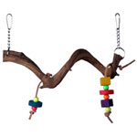 Wacky Wood Lima Root Perch by Prevue