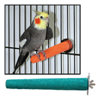 Cement Trimmer Perch for Caged Birds by Penn Plax