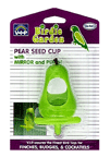 Pear Shaped Seed Cup with Mirror and Small Bird Perches by Vo Toys #74541
