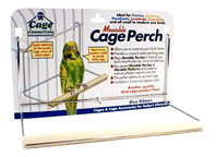 Movable Cage Perch by Blue Ribbon Pet Products