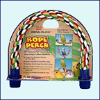 Cotton Rope Cage Perch by Penn Plax