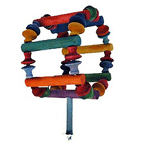 Ferris Wheel Cage Top Bird Perch - # FW0501 by C & S Distributors