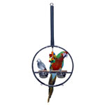Papegaaien Hangin Parrot Play Ring 60 cm x120 cm at www.de-vogelkelder.nl/