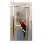 Door Hanging Shower Perch for Birds