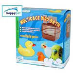 Cage Mounted Small Bird Bath - Happy Pet