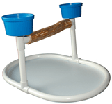 PVC Tabletop Parrot Bird Stand from FeatherSmart