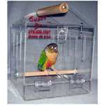 Super Saver Acrylic Parrot Carrier - Small