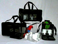 Avian Airline Bird Carrier Tote by Parrot Paradise